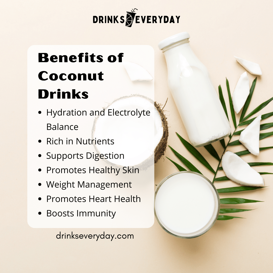 benefits of coconut drink