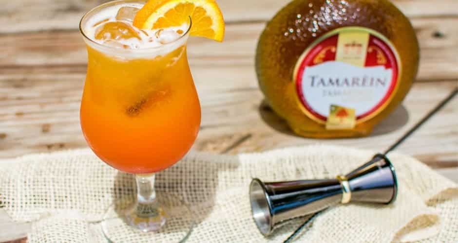 tamarind sunset cocktail