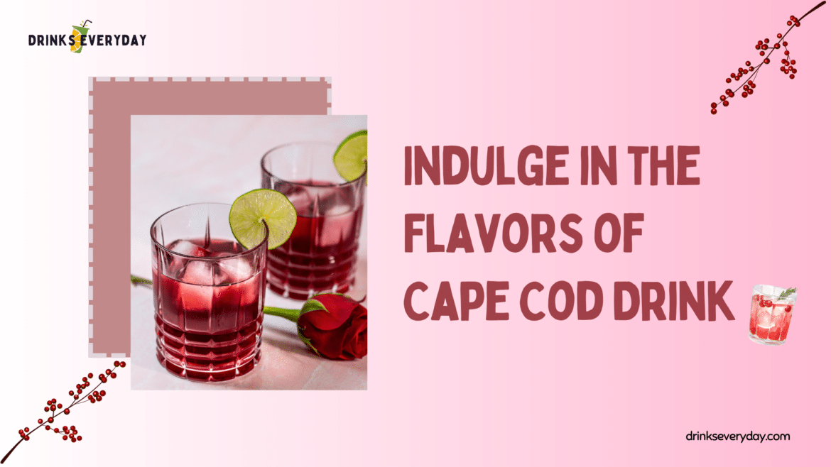Recipe to a superb cape cod cocktail Recipe to a superb cape cod cocktail